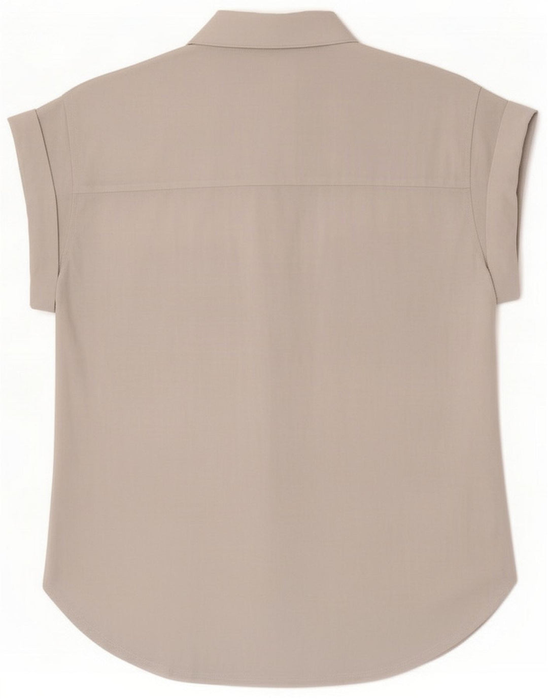 Massimo Dutti Camicetta oversize a maniche corte da donna UK 14 Blu medio