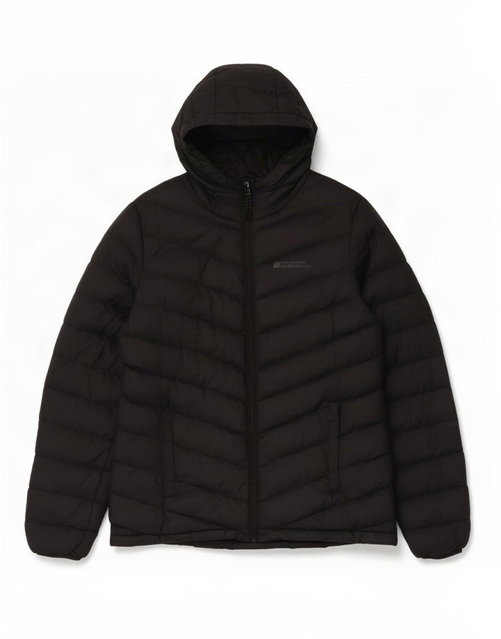 Giacca imbottita con cappuccio da donna Mountain Warehouse UK 8 Small Poliestere nero
