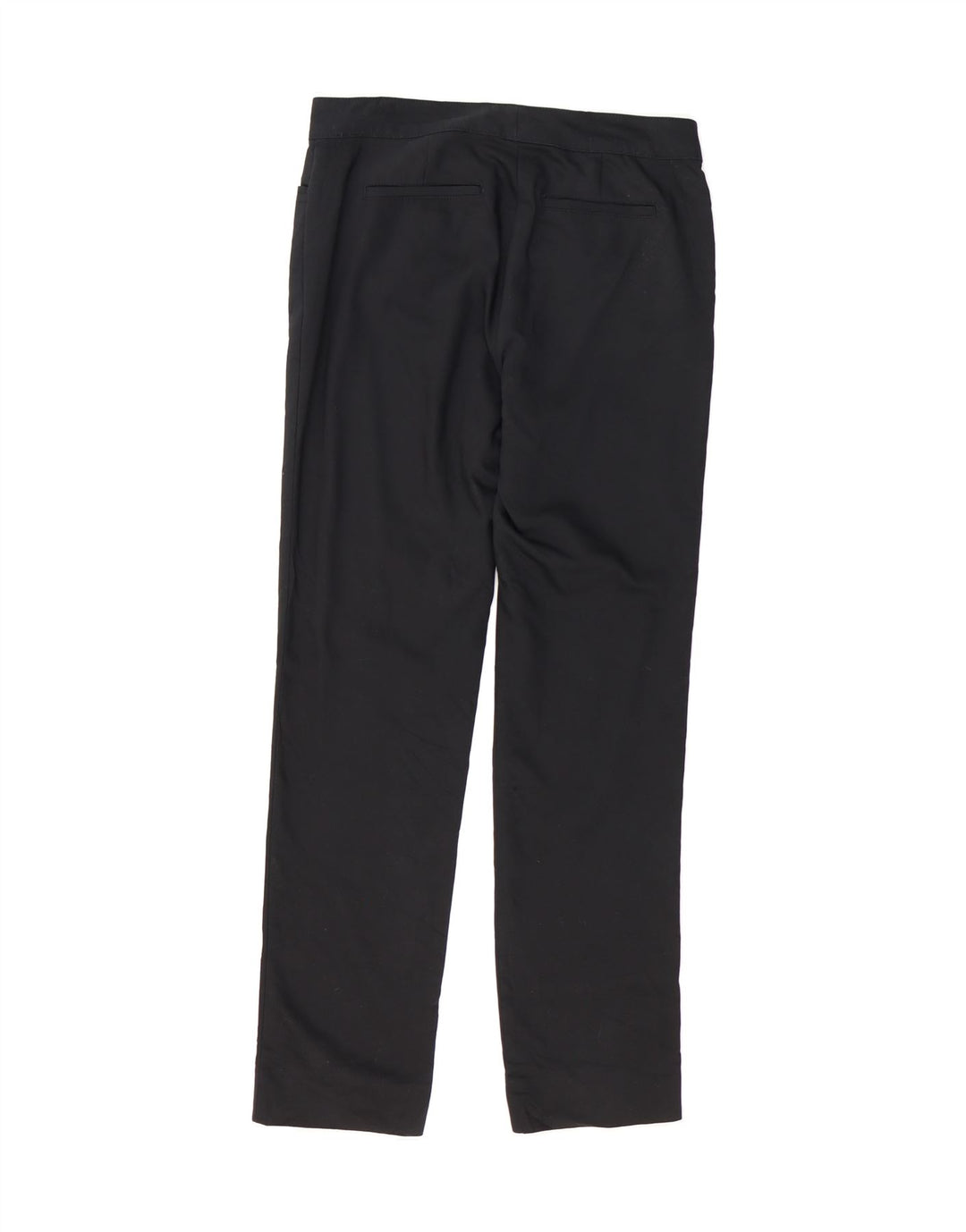 CHAPS Womens Straight Casual Trousers US 8 Medium W32 L31 Black Cotton Vintage Chaps and Second-Hand Chaps from Messina Hembry 