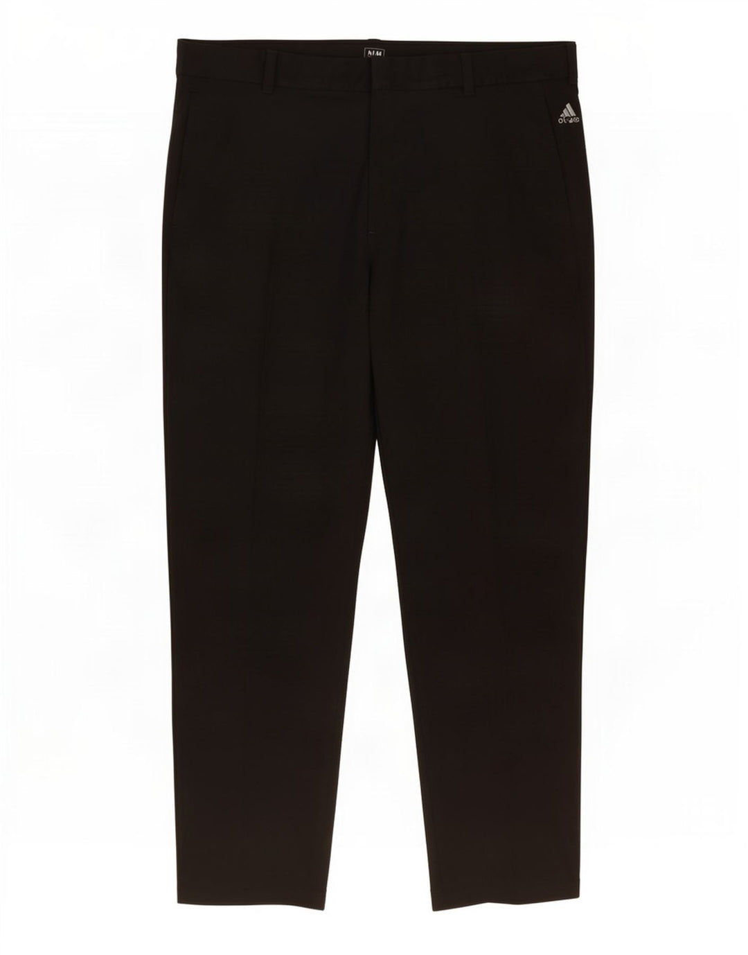 Pantaloni da completo dritti da uomo Adidas W40 L30 poliestere nero
