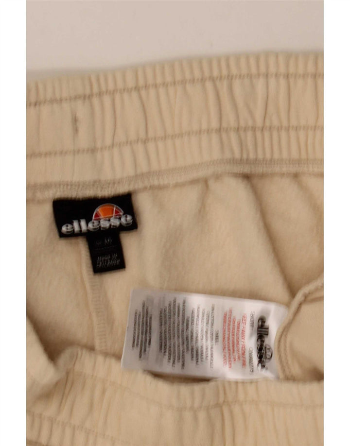 Pantaloncini sportivi da uomo Ellesse in cotone beige medio