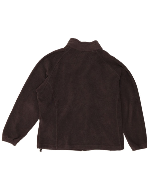 Giacca in pile oversize da donna Columbia UK 18 XL Poliestere nero