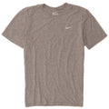 T-shirt Nike da uomo dal taglio atletico, in cotone mélange grigio medio
