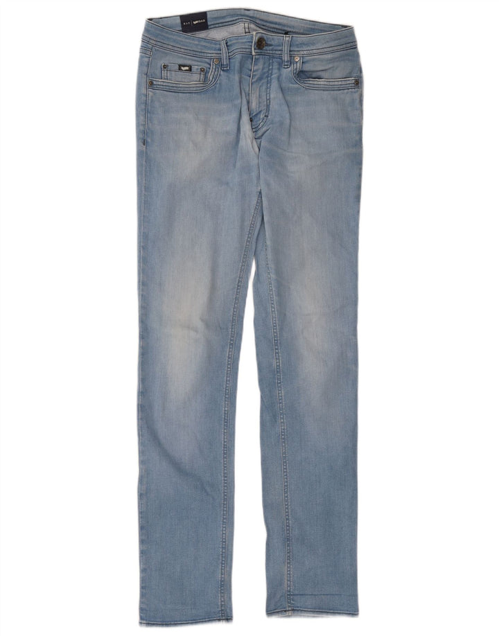 Jeans slim da uomo Gas W32 L34 cotone blu