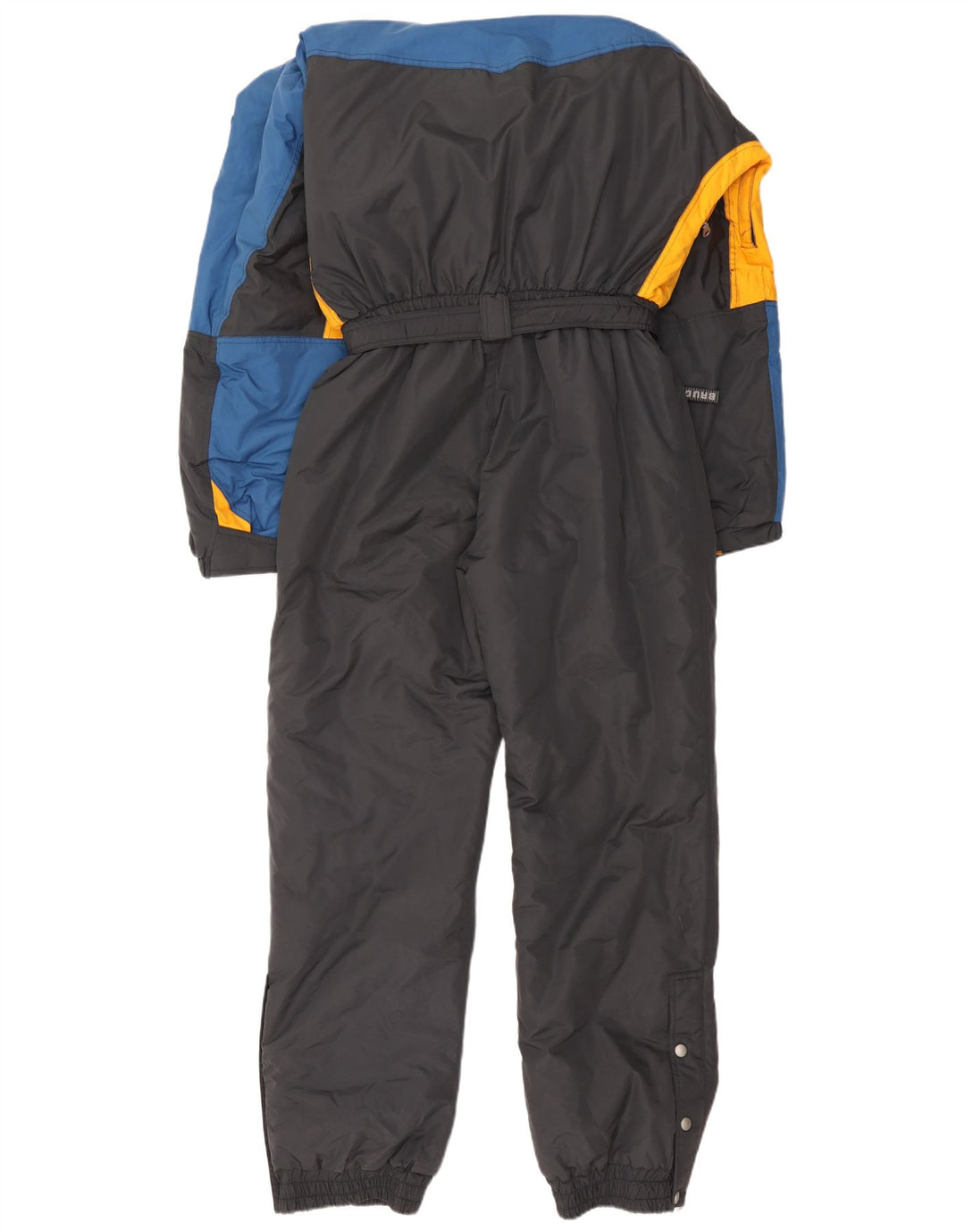 Tuta da sci con cappuccio da uomo Brugi IT 54 2XL Poliammide color block grigio