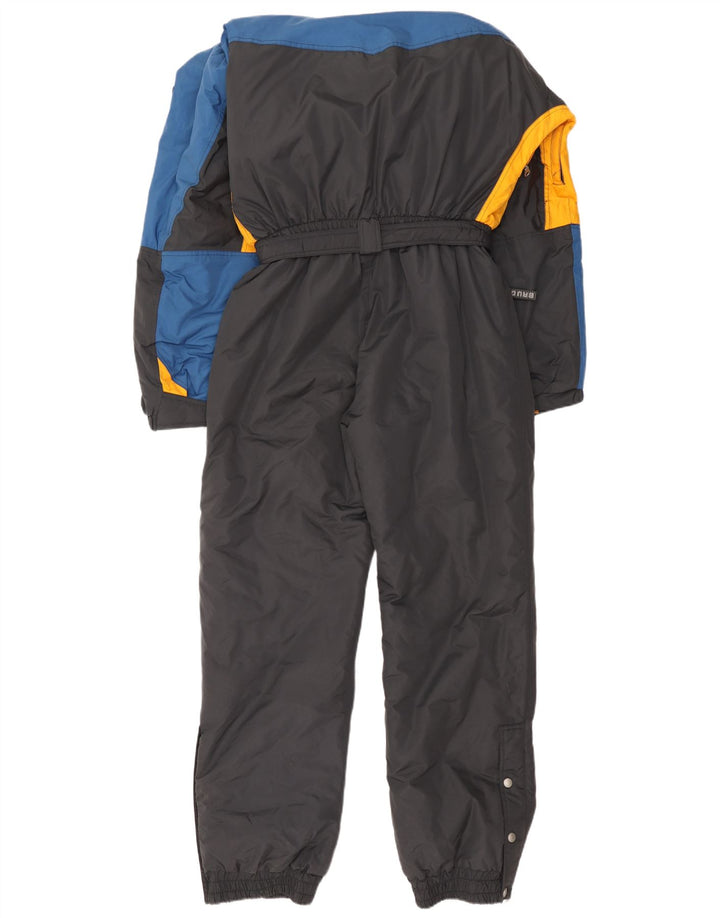 Tuta da sci con cappuccio da uomo Brugi IT 54 2XL Poliammide color block grigio
