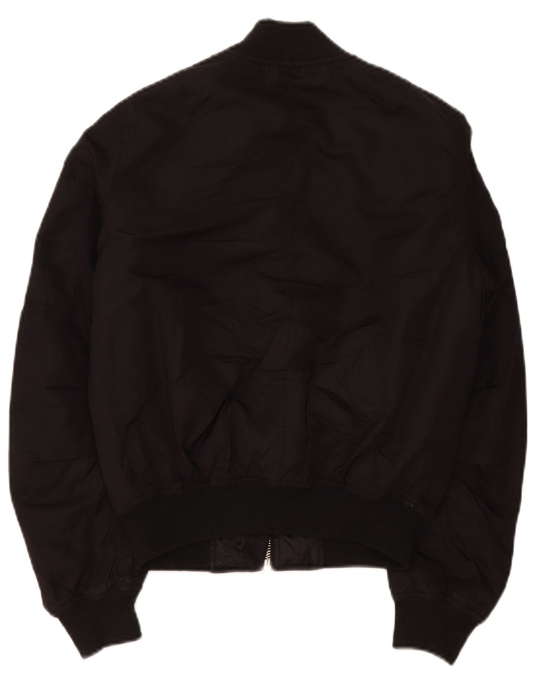 Topshop Bomber oversize da donna UK 6 XS poliestere nero