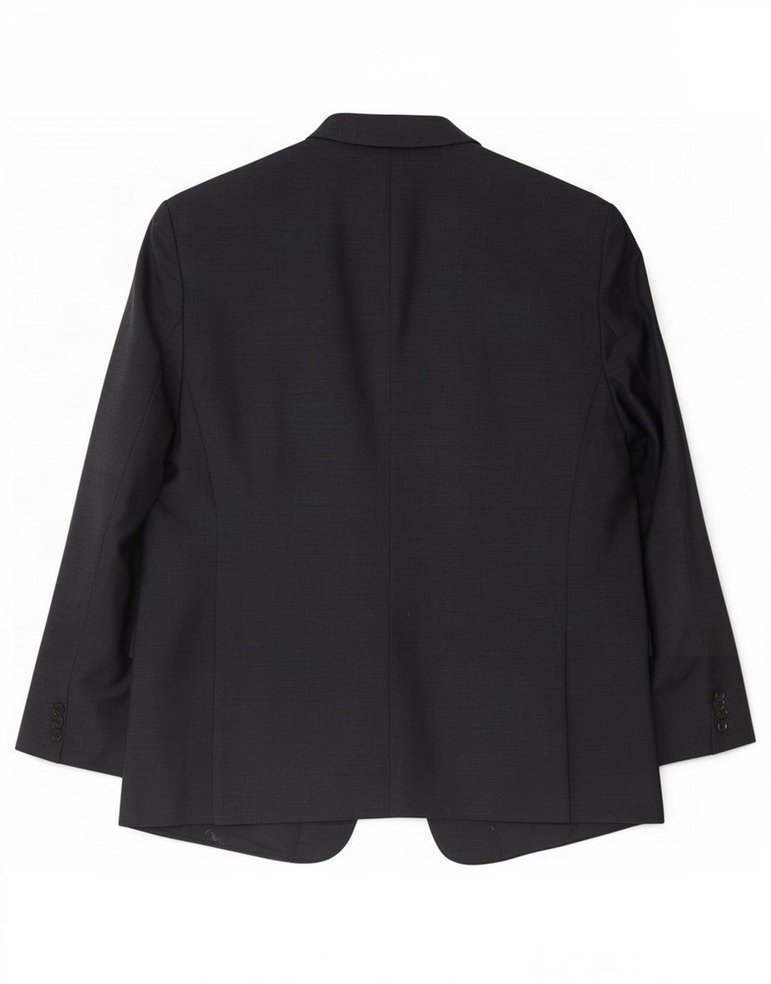 Giacca blazer a 2 bottoni da uomo Calvin Klein IT 56 3XL Lana blu navy