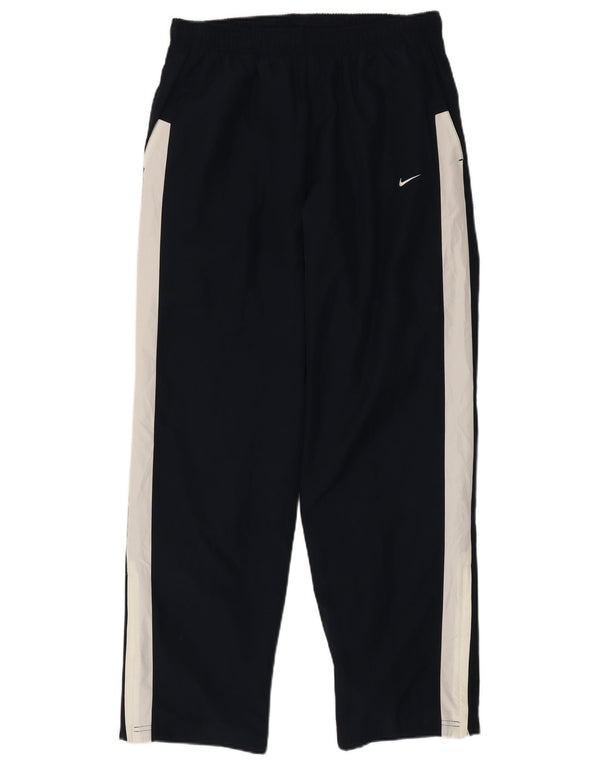 Pantaloni da tuta da uomo Nike Large in poliestere color block blu navy