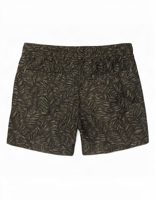 Pantaloncini da bagno da uomo Reiss piccoli in poliestere floreale verde