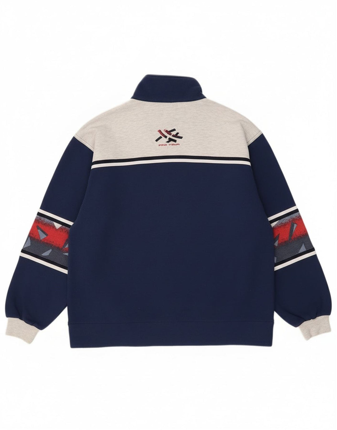 Giacca da tuta da uomo Lotto UK 40/42 Large Blu Navy Colorblock