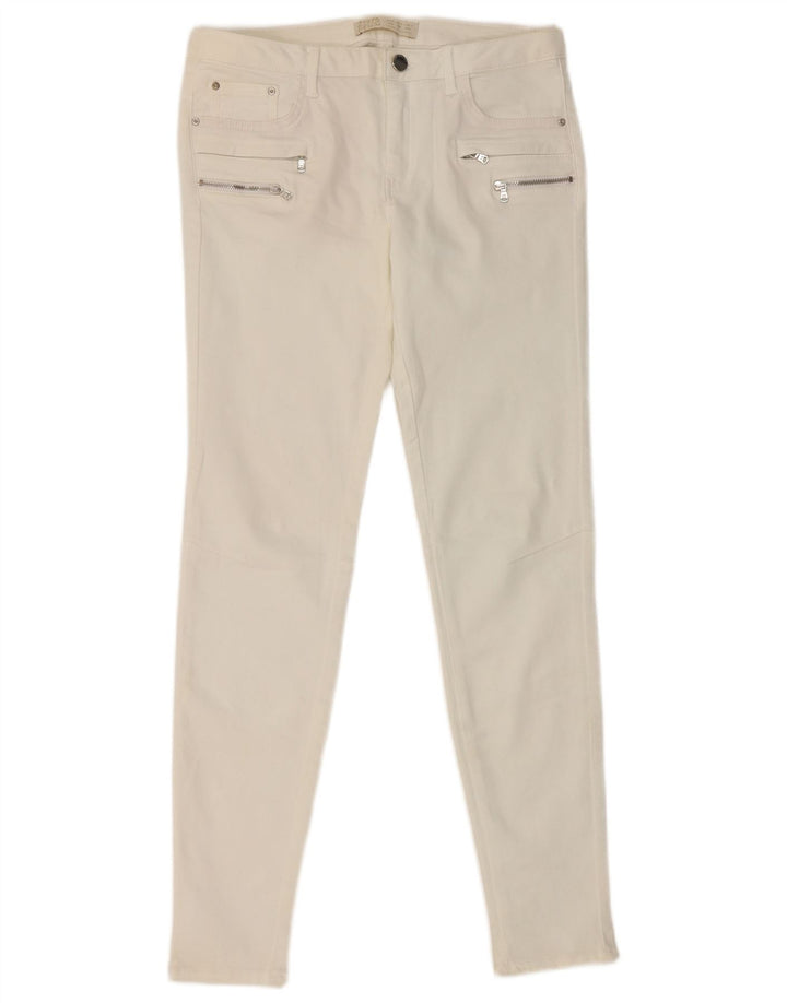 Jeans skinny da donna Zara EU 38 Small W28 L28 Bianco