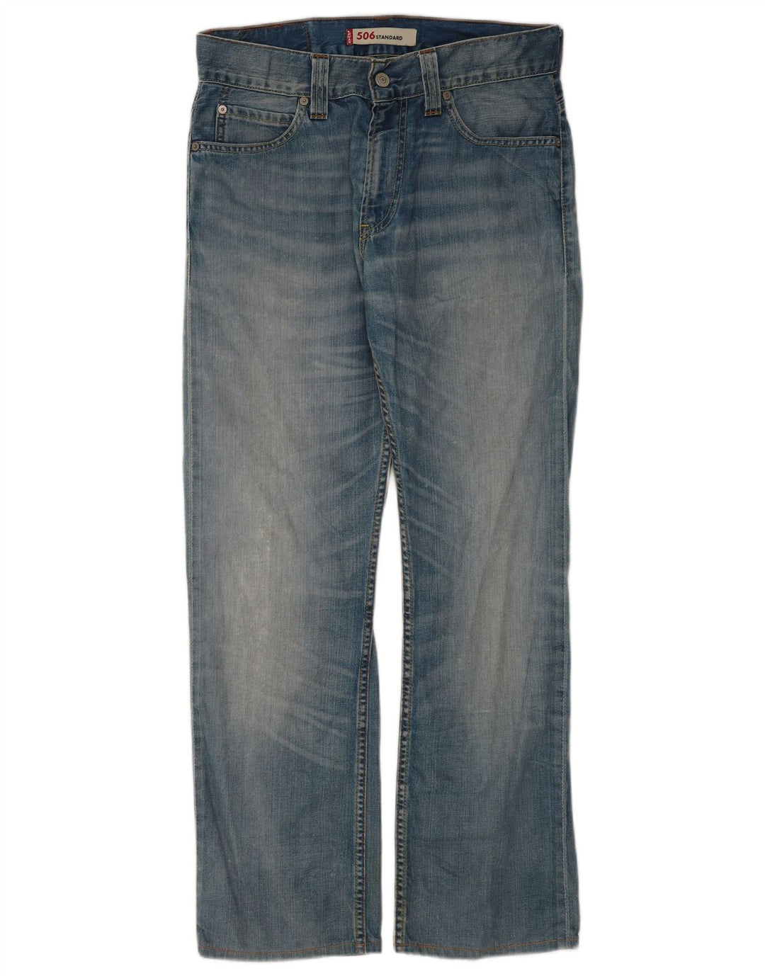 Levi's Uomo 506 Jeans dritti W31 L30 Cotone Blu