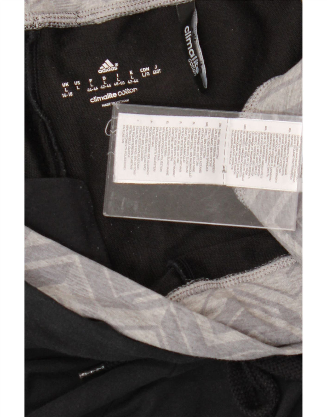 Pantaloni da tuta da donna ADIDAS Climalite Joggers UK 16/18 Large Nero