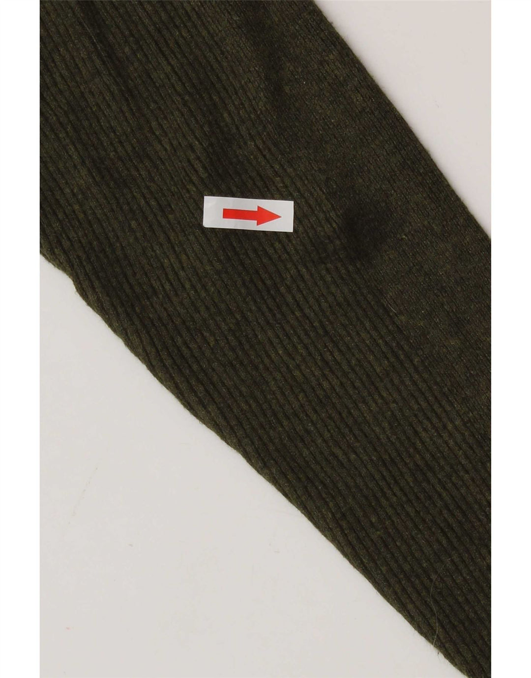 Maglione maglione a collo alto da donna Marks & Spencer UK 16 grande viscosa kaki