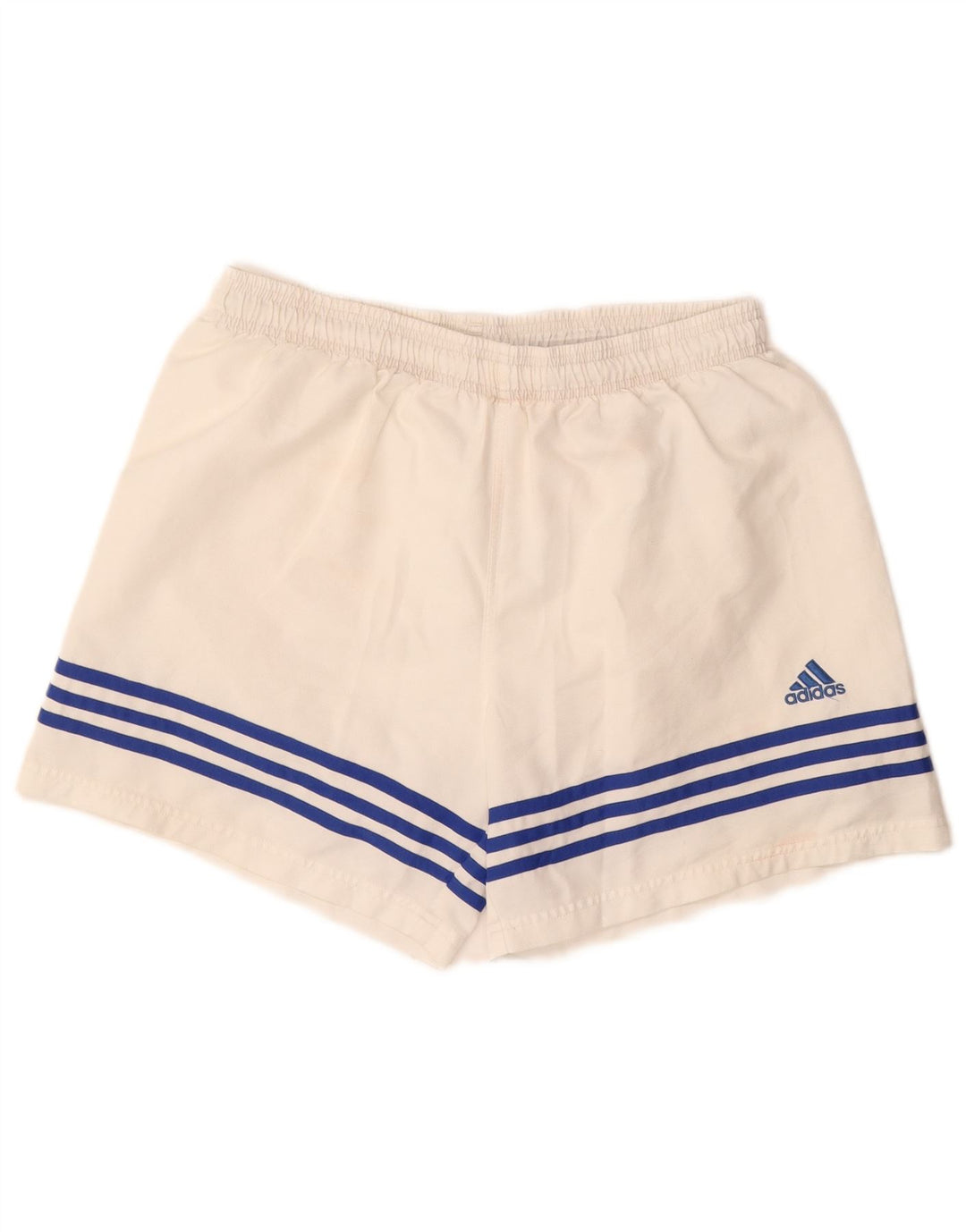 Pantaloncini sportivi ADIDAS Climalite da uomo UK 38 Poliestere bianco medio