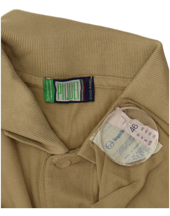 Polo Uomo Sergio Tacchini IT 46 Small Cotone Beige