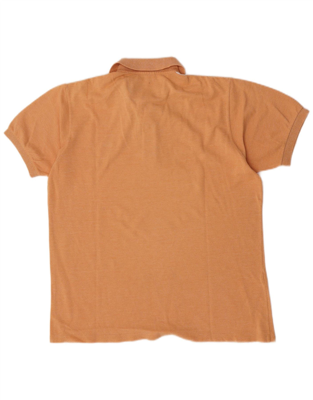 Polo da uomo Lacoste taglia 4, cotone color block arancione medio