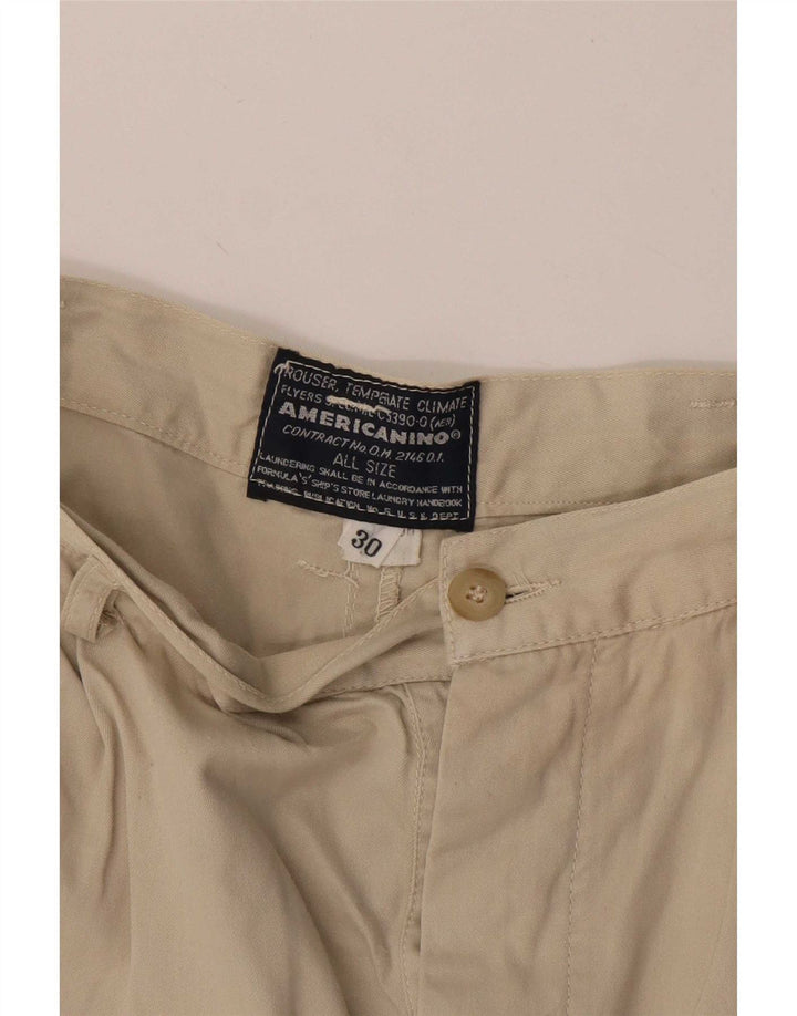 Pantaloncini chino con pegging da donna Americanino W30 Beige medio