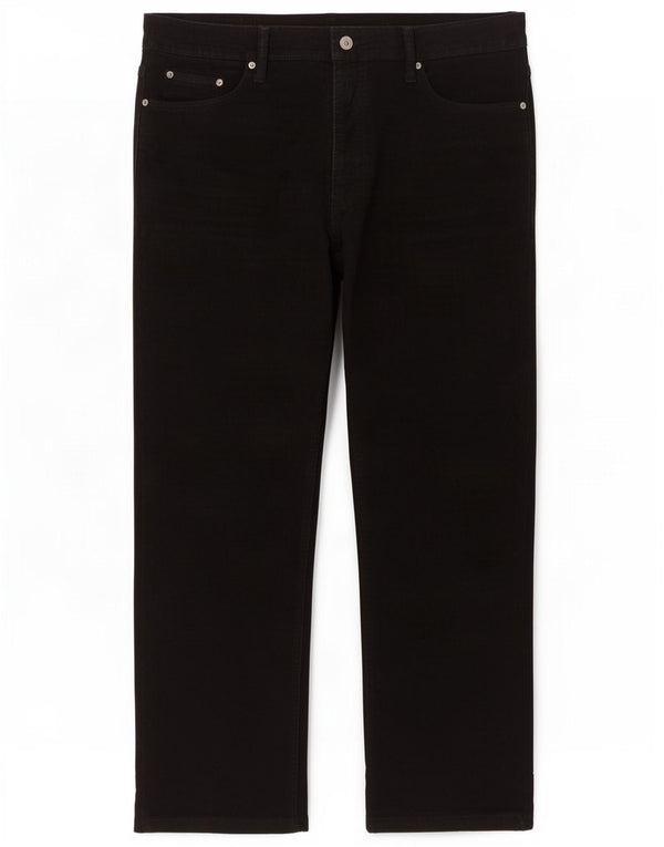 Levi's Uomo 751 Pantaloni dritti in velluto a coste W38 L30 Cotone Nero