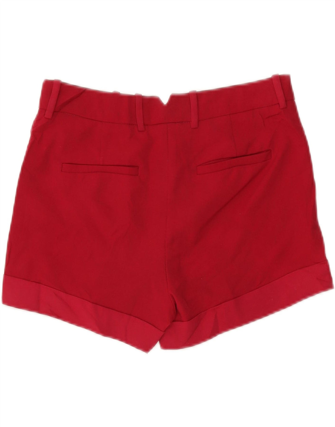 Pantaloncini chino da donna Zara piccoli W26 poliestere rosso