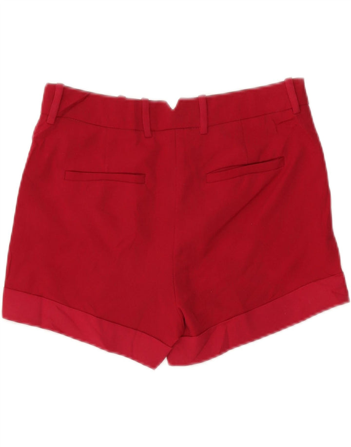 Pantaloncini chino da donna Zara piccoli W26 poliestere rosso