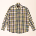 Camicia da uomo WRANGLER grande in cotone a quadri multicolore
