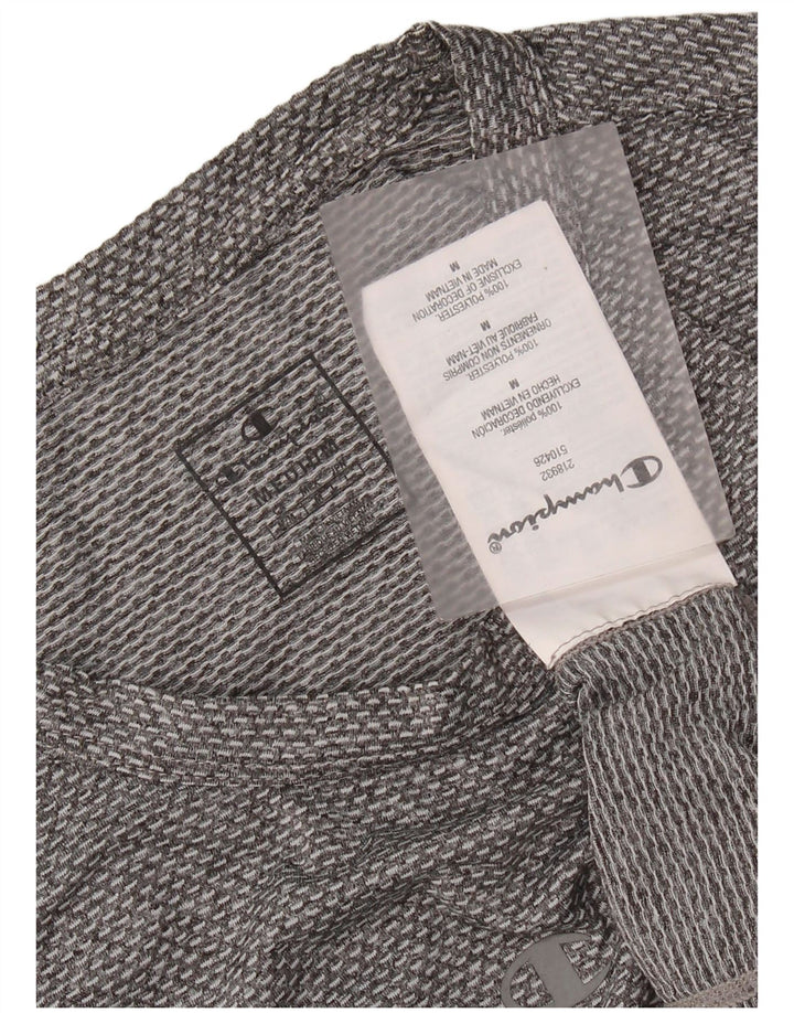 T-shirt da uomo CHAMPION Top in poliestere grigio medio