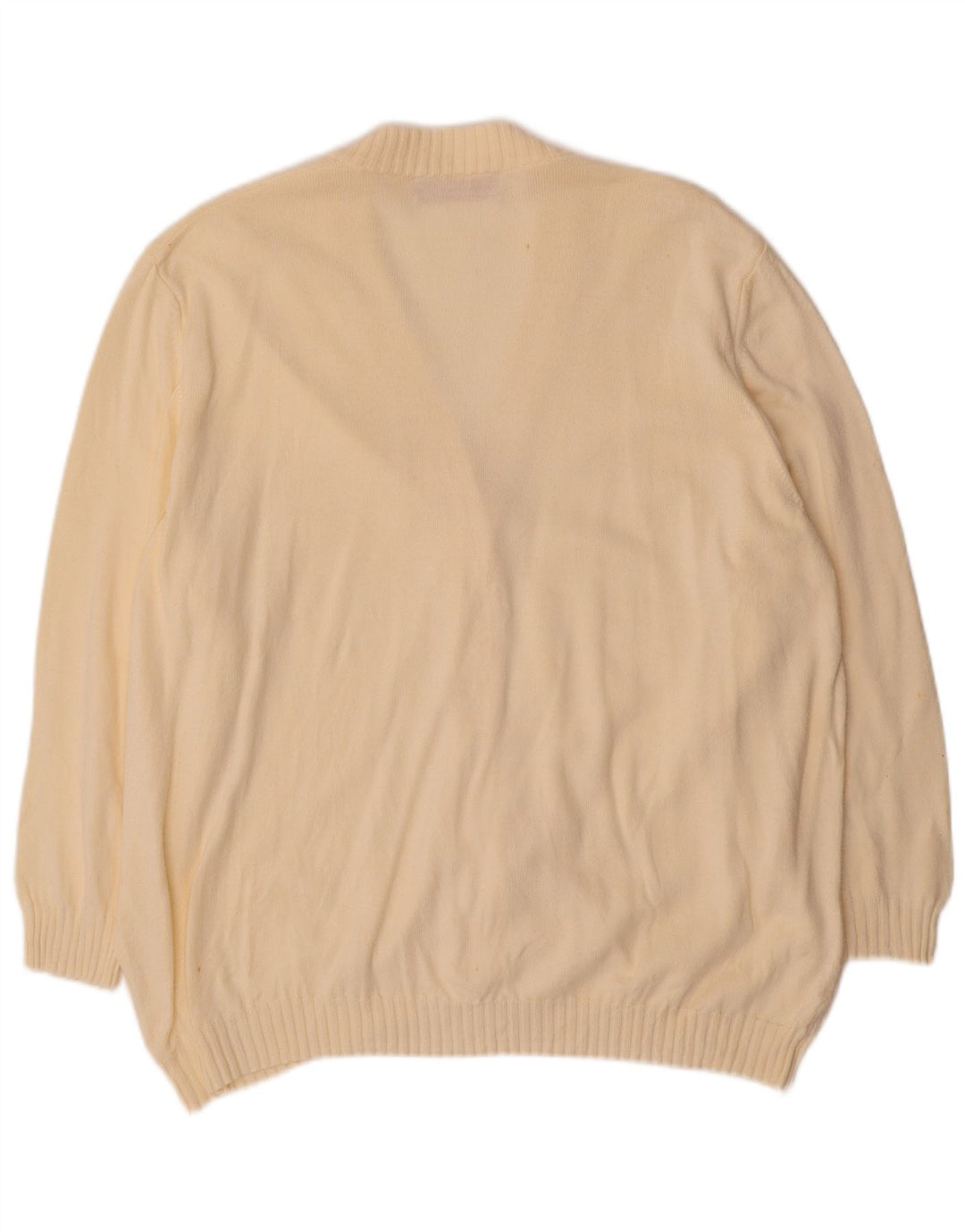 Maglione cardigan da donna Stefanel UK 18 XL Beige