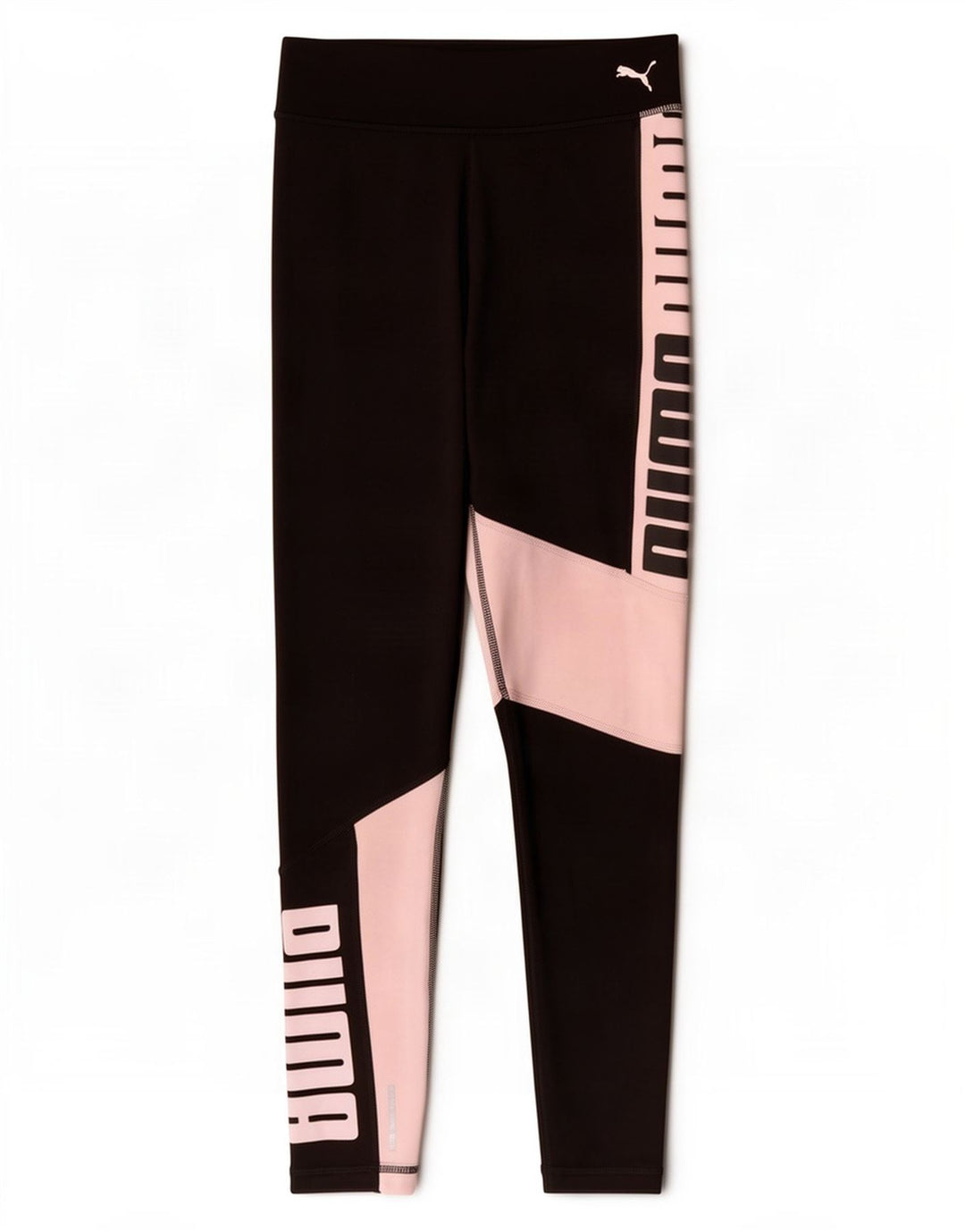 Leggings grafici da donna Puma UK 4 XS Black Colourblock