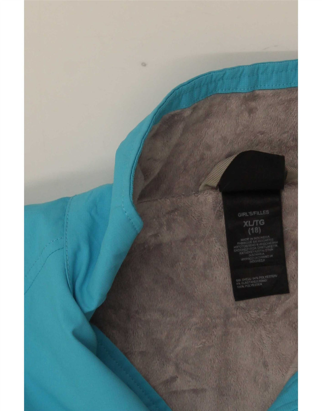 Giacca a vento per ragazze The North Face 14-15 anni XL poliestere blu
