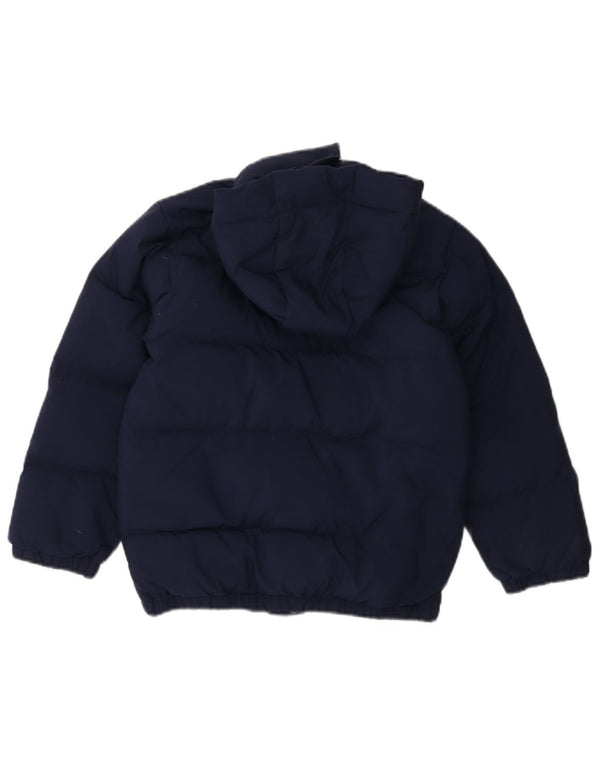 POLO RALPH LAUREN Giacca imbottita con cappuccio per ragazzi 7-8 anni piccola blu navy