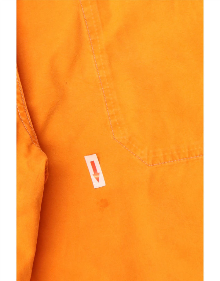 Pantaloncini chino da uomo Murphy & Nye Sailmakers W33 cotone arancione medio