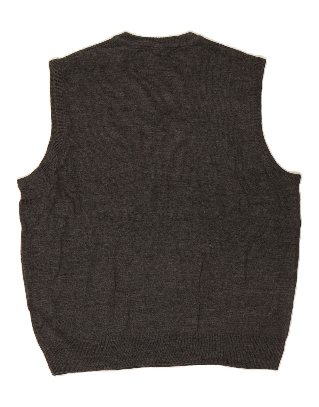 DOCKERS Mens Vest Tank Top XL Grey Check Acrylic Vintage Dockers and Second-Hand Dockers from Messina Hembry 