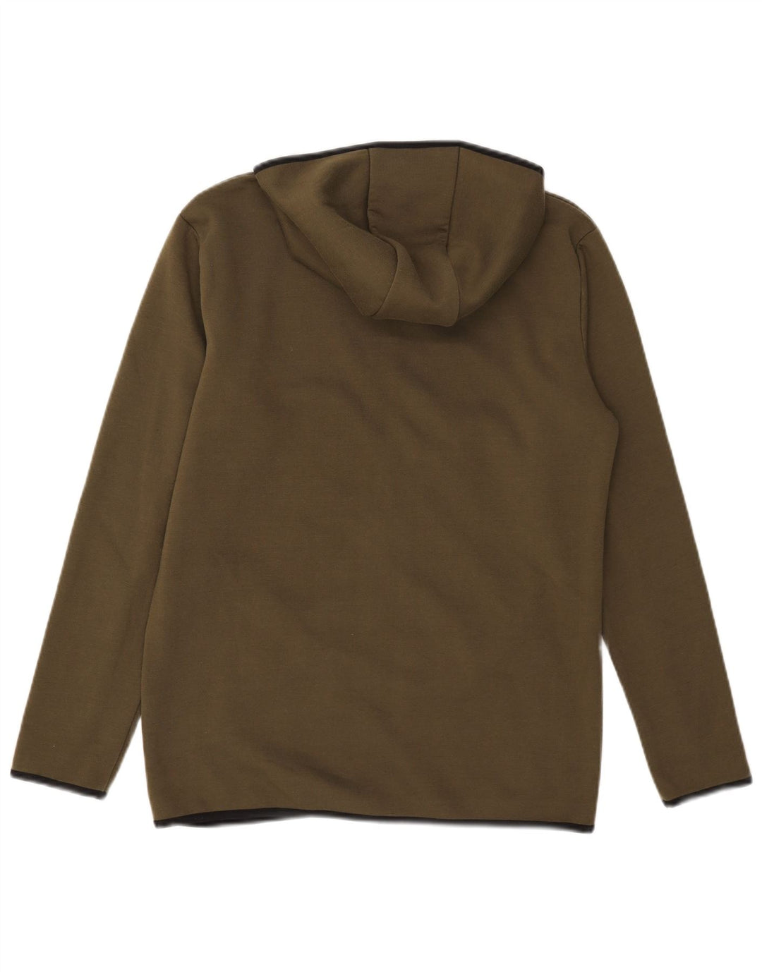 Maglione con cappuccio e zip da uomo Ellesse piccolo in poliestere kaki