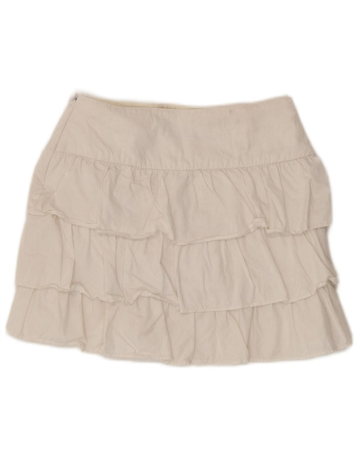 Gonna a strati Zara Donna XS W24 Bianca