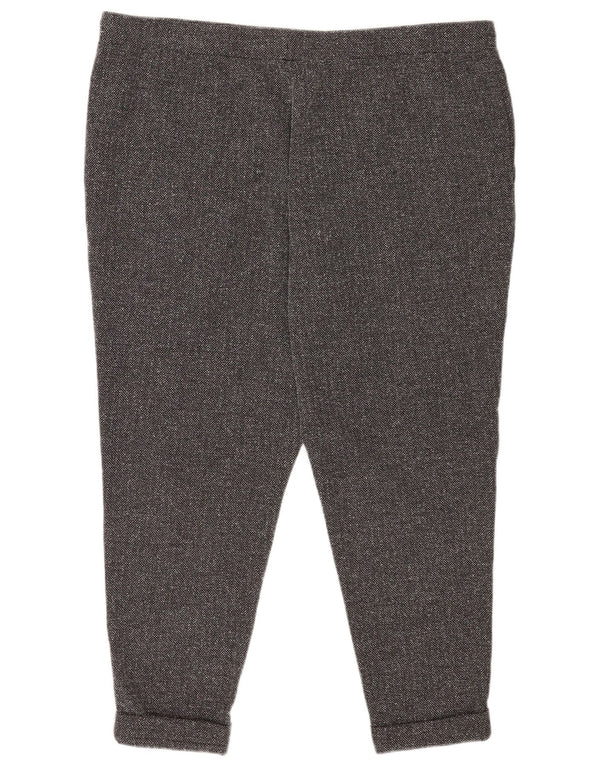 Pantaloni casual affusolati da donna Marks & Spencer UK 22 2XL W40 L27 Grigio
