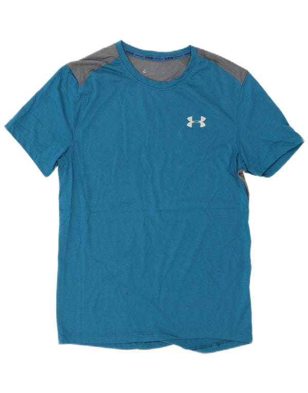 Maglietta grafica da uomo Under Armour Top Small Blue Sports