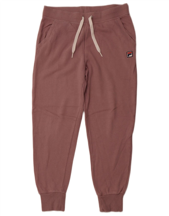 Pantaloni da tuta da donna FILA Joggers UK 14 cotone rosa medio