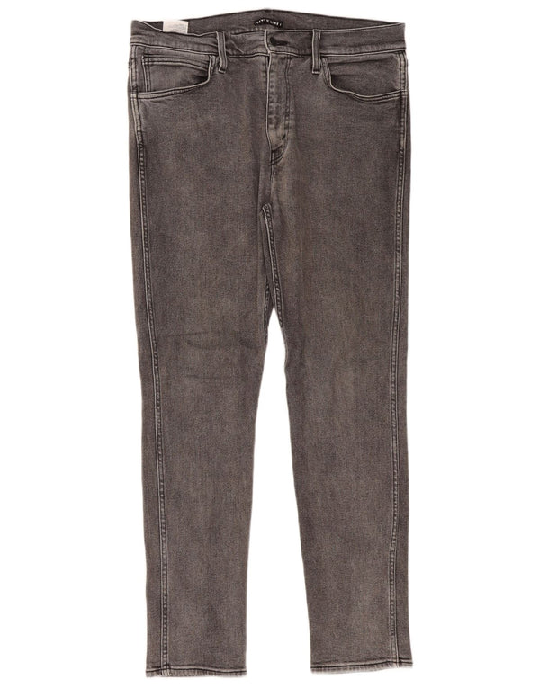 Jeans slim da uomo Levi's W34 L32 cotone grigio