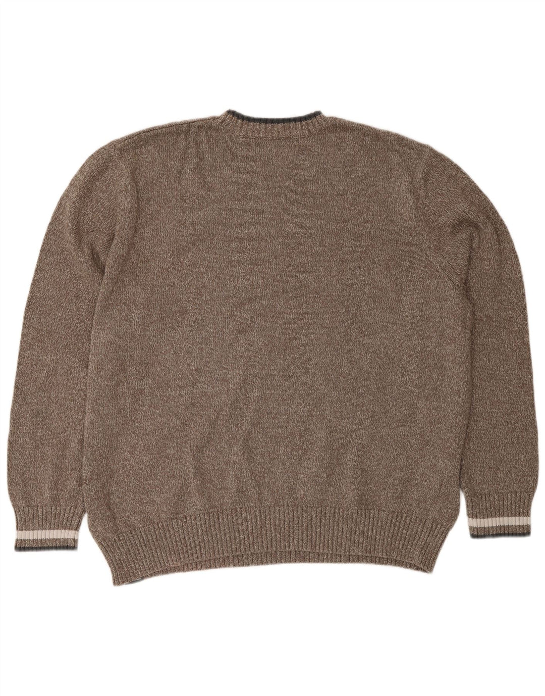 Maglione maglione girocollo da uomo Eddie Bauer 2XL cotone marrone