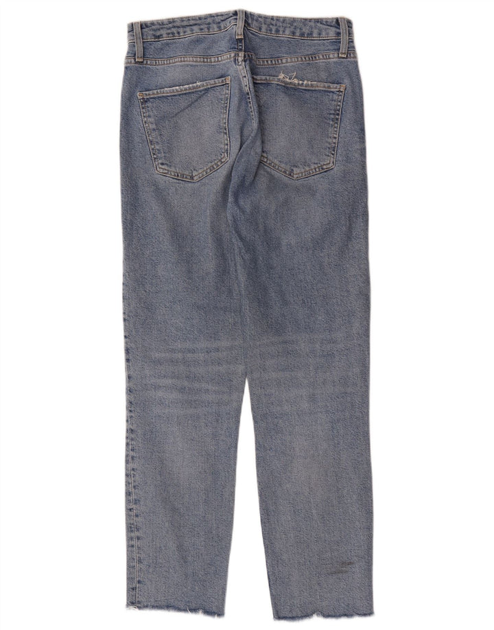 Jeans dritti da donna Zara EU 38 piccoli W28 L28 blu