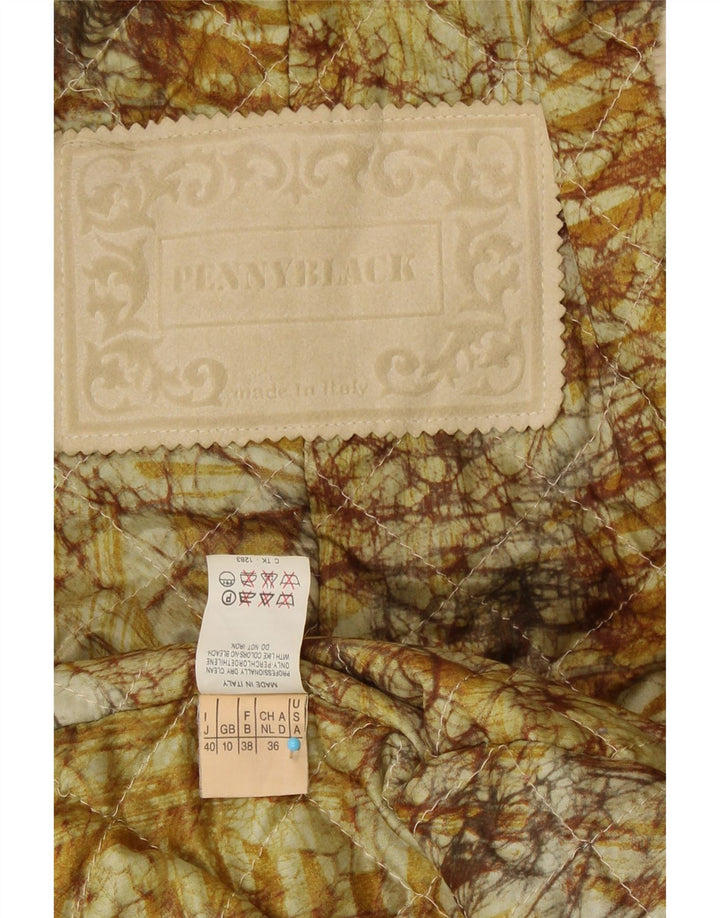 Cappotto doppiopetto oversize da donna Penny Black UK 10 piccolo Beige