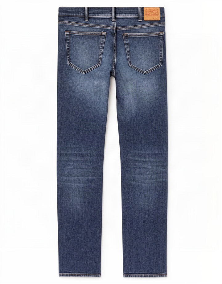 Jeans dritti regolari da uomo Gant W30 L32 cotone blu