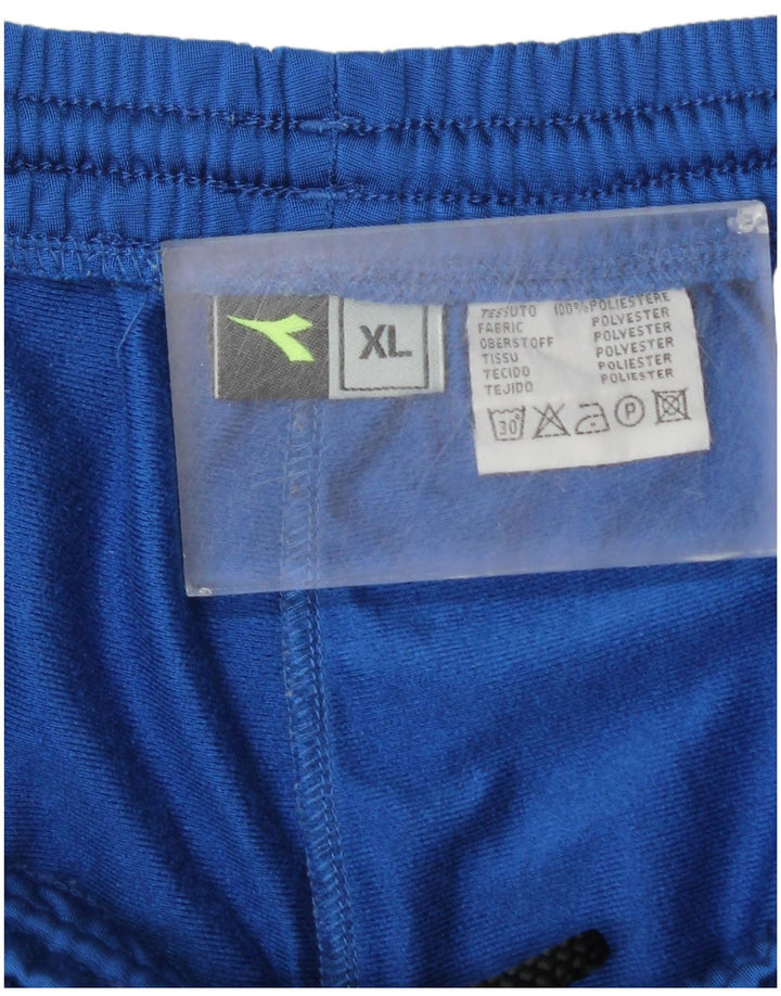 Pantaloni da tuta da uomo Diadora Joggers XL Blu Poliestere