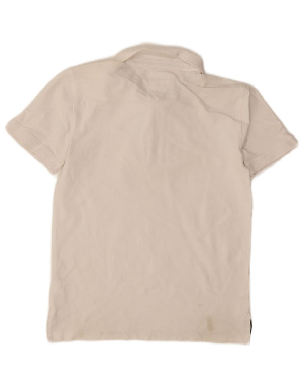 Polo Tommy Hilfiger da bambino 11-12 anni in cotone bianco
