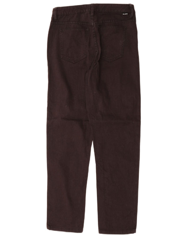 Jeans dritti da donna Billabong W28 L28 cotone nero