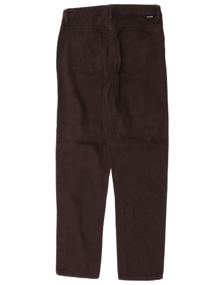 Jeans dritti da donna Billabong W28 L28 cotone nero