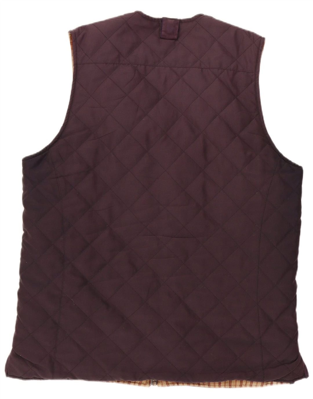 Gilet trapuntato da donna Musto UK 16 grande poliestere viola