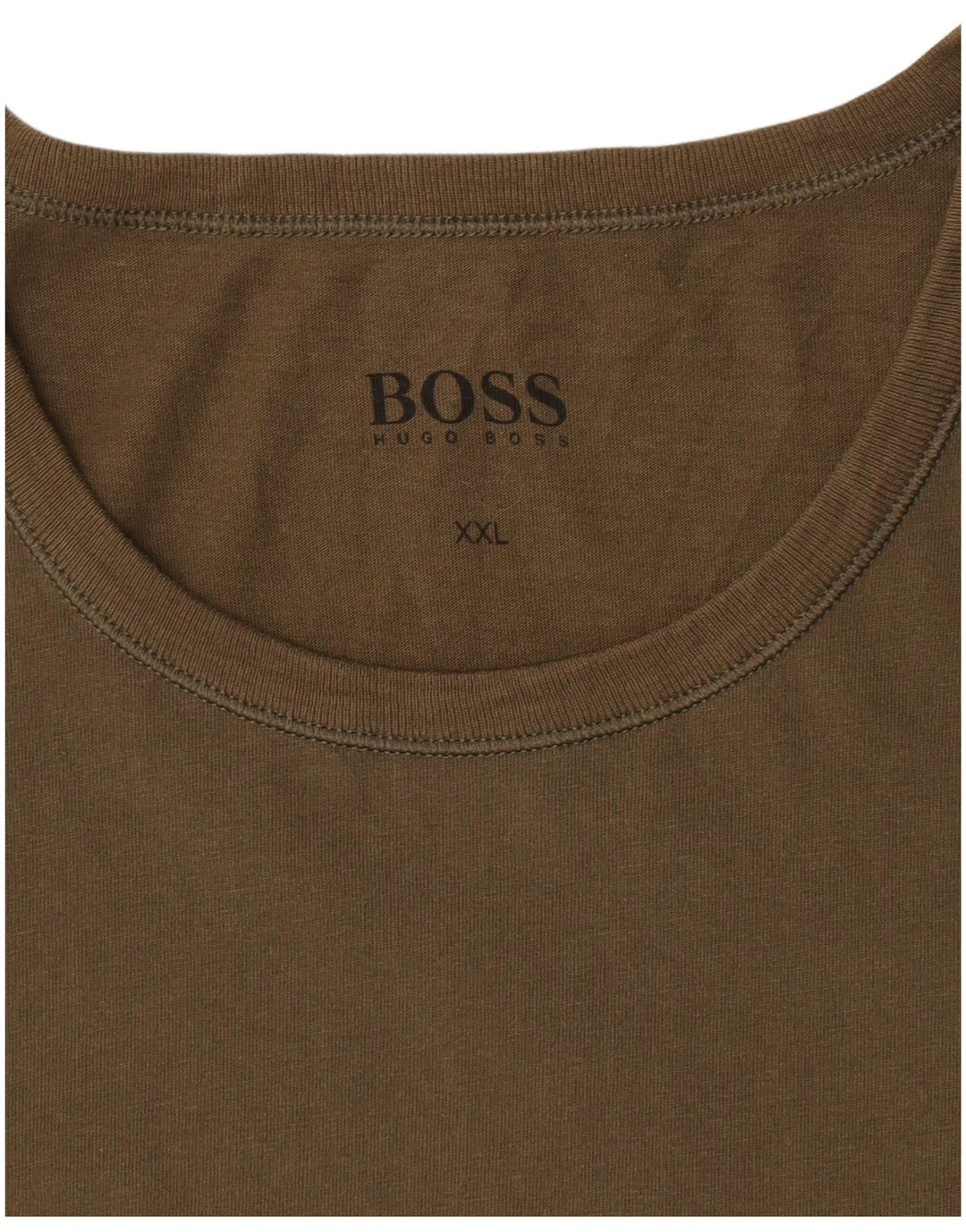 Maglietta da uomo Hugo Boss Top 2XL Cachi